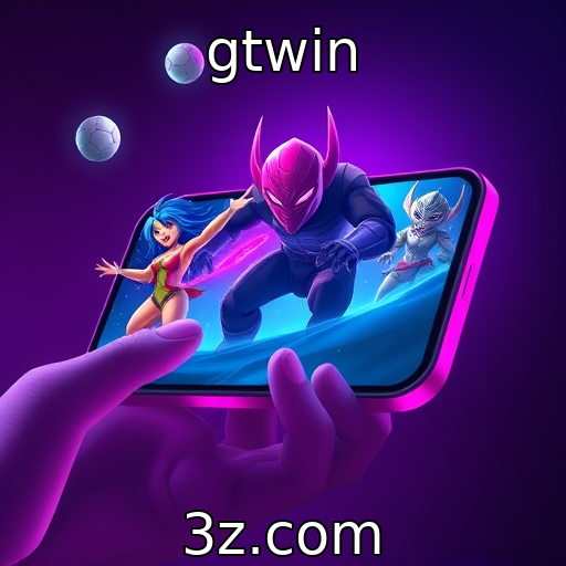 Crescimento das plataformas de jogos móveis