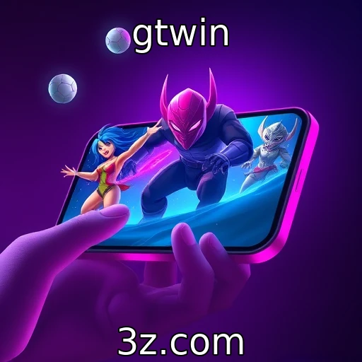 Crescimento das plataformas de jogos móveis